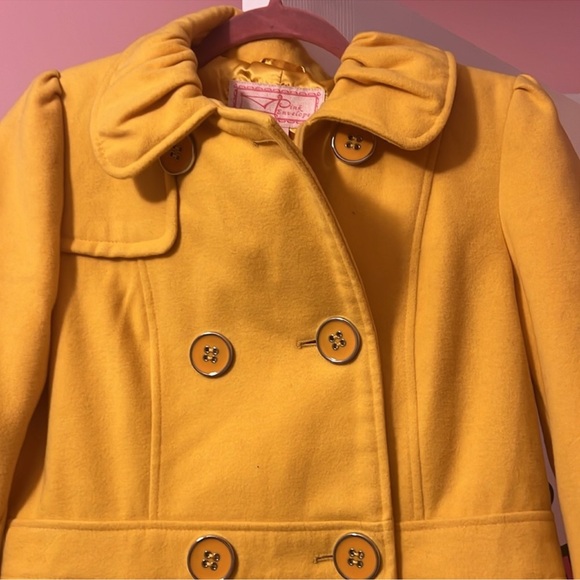 Pink Envelope Vibrant Yellow Coat - Picture 2 of 5